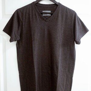 Jeff Clothing V-Neck Tee - Grey - M